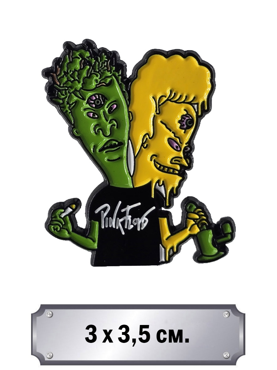 Значок Бивис и Баттхед - фото 1 - rockbunker.ru