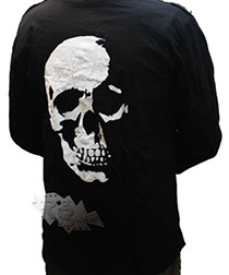 Рубашка Белый череп - фото 2 - rockbunker.ru