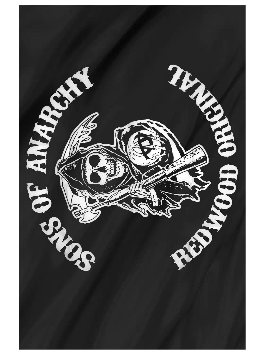 Флаг Sons of Anarchy - фото 1 - rockbunker.ru