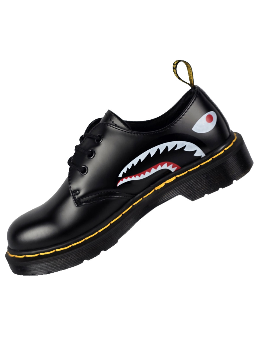 Ботинки Dr. Martens 1461 BAPE - фото 3 - rockbunker.ru