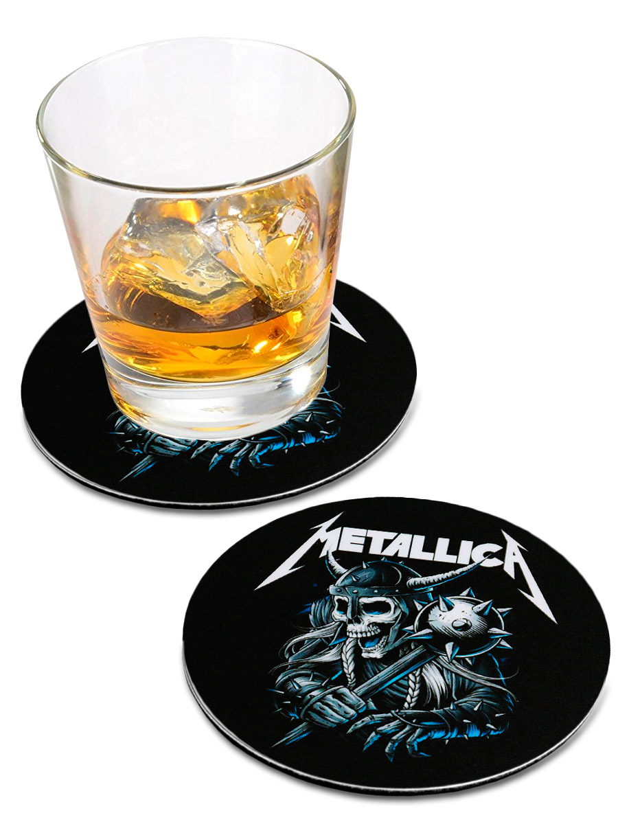 Костер-подставка Metallica - фото 1 - rockbunker.ru