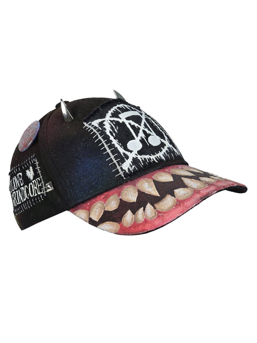 Кепка кастомная Teeth - фото 1 - rockbunker.ru