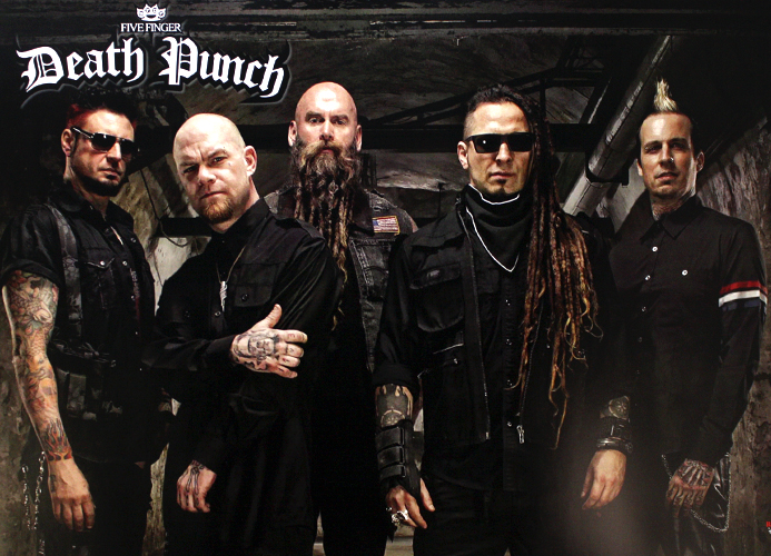 Плакат Five Finger Death Punch - фото 1 - rockbunker.ru