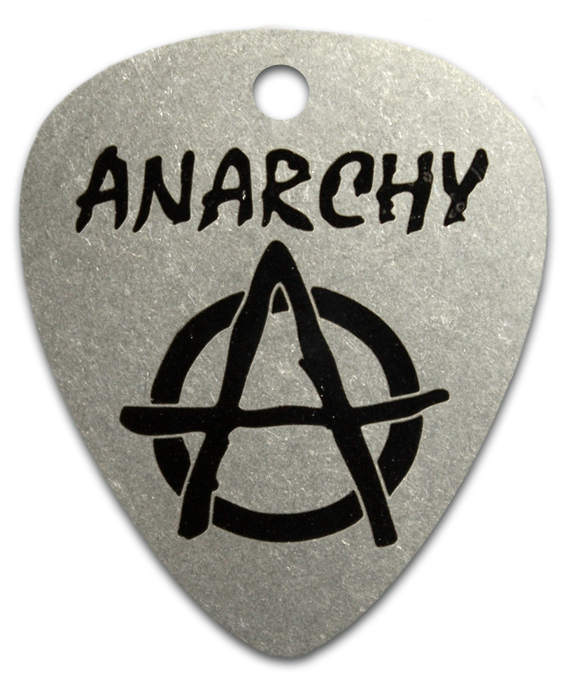 Кулон медиатор Anarchy - фото 1 - rockbunker.ru