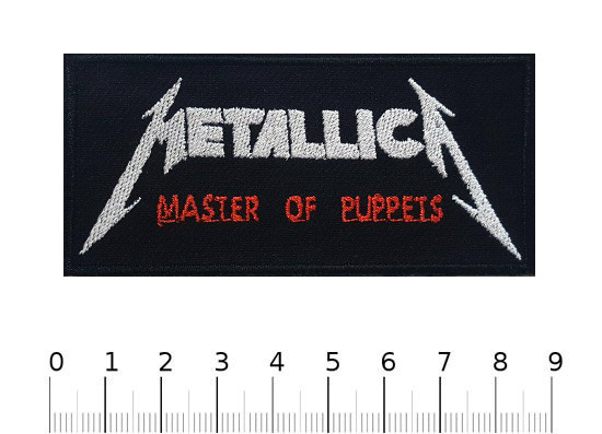 Нашивка RockMerch Metallica Master of Puppets - фото 1 - rockbunker.ru