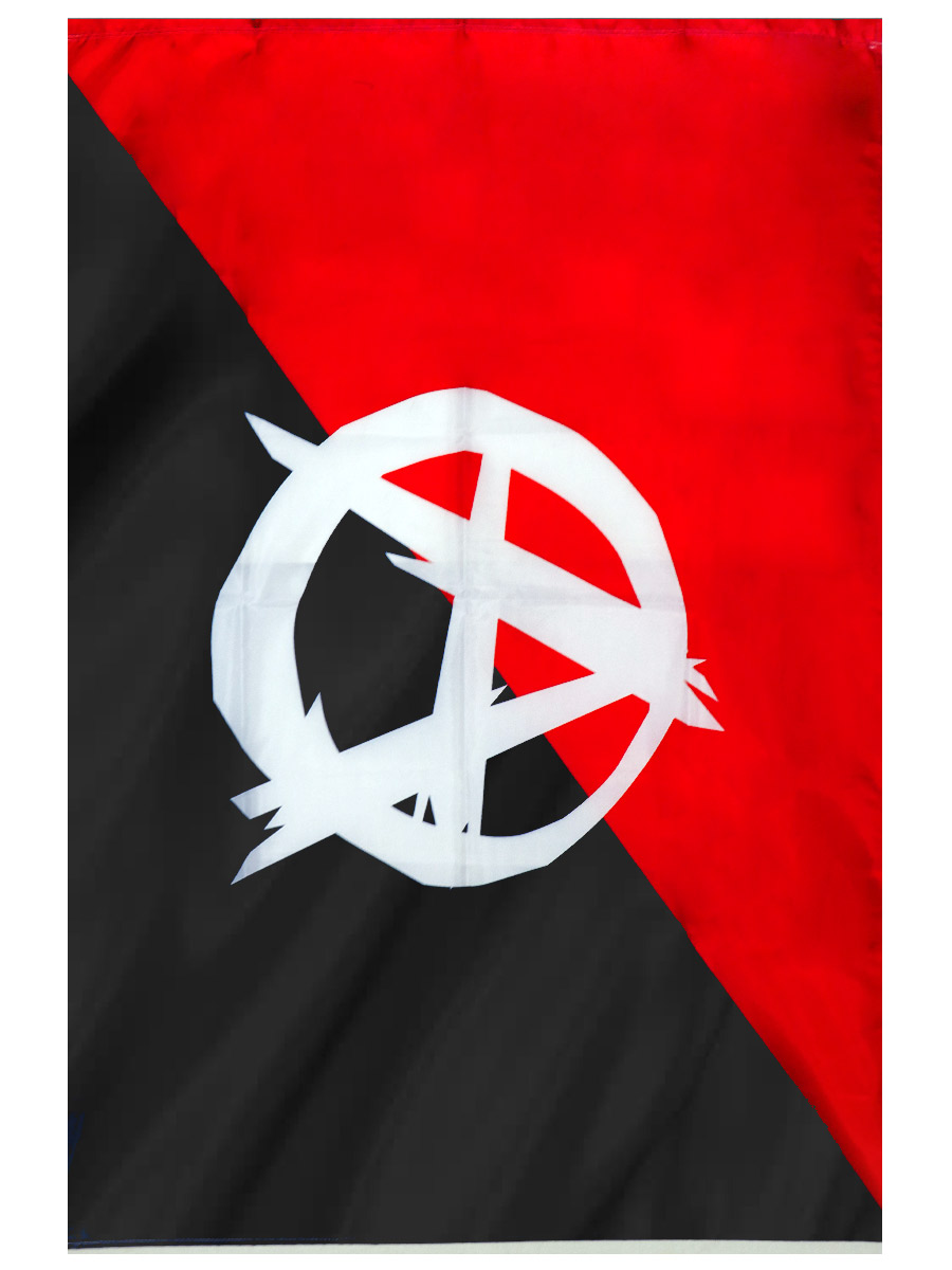 Флаг Анархия - фото 1 - rockbunker.ru