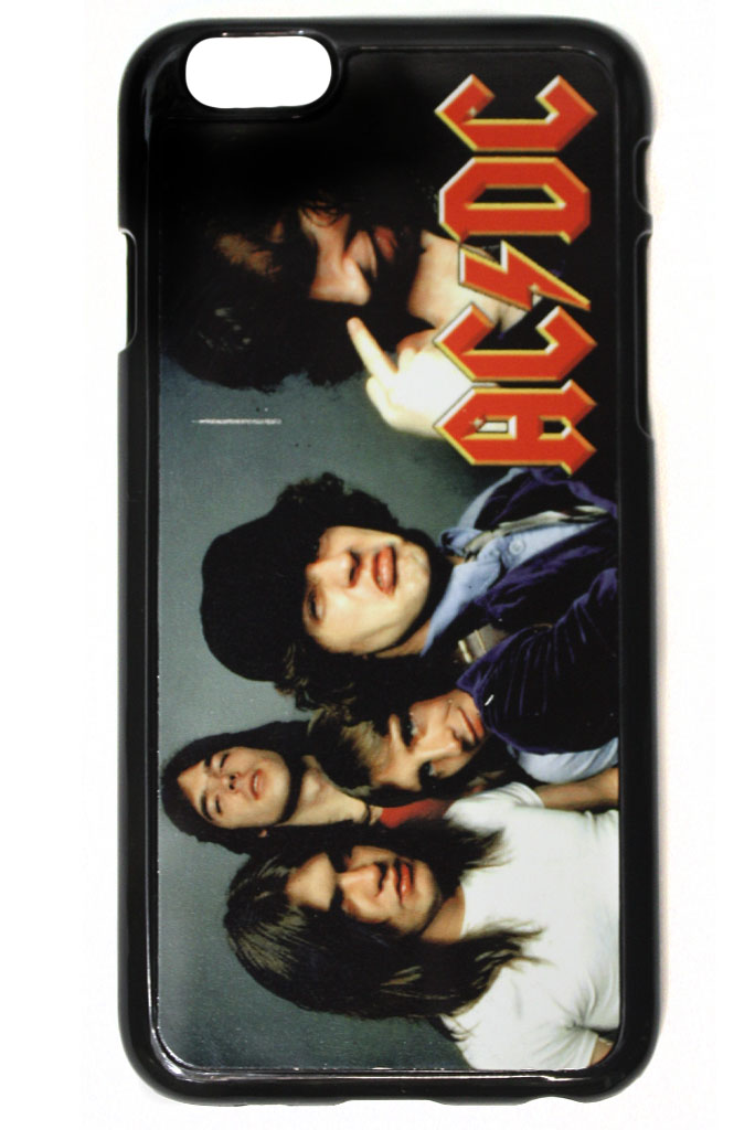 Чехол RockMerch для Apple iPhone AC DC - фото 1 - rockbunker.ru