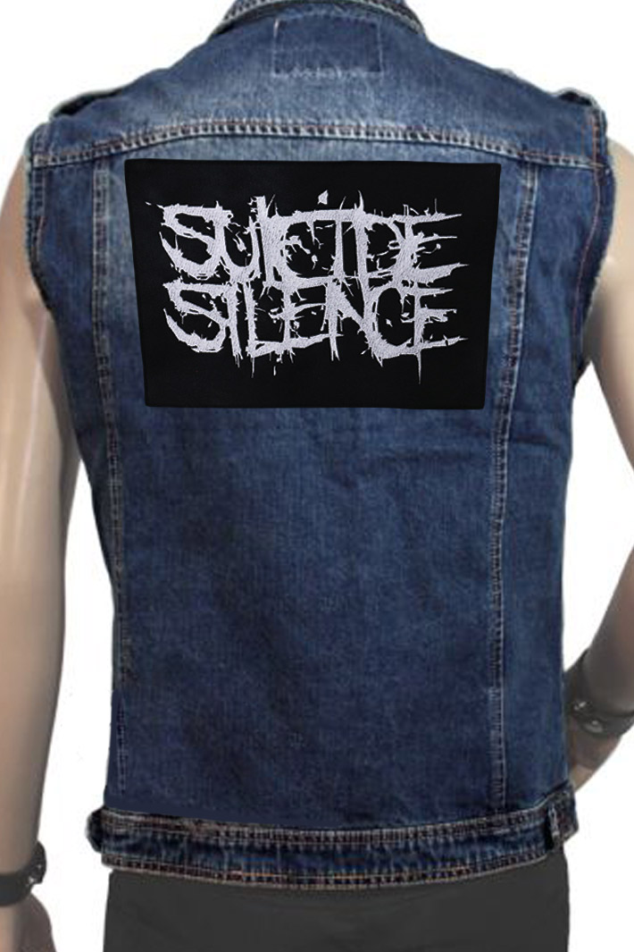 Нашивка с вышивкой Suicide Silence - фото 2 - rockbunker.ru