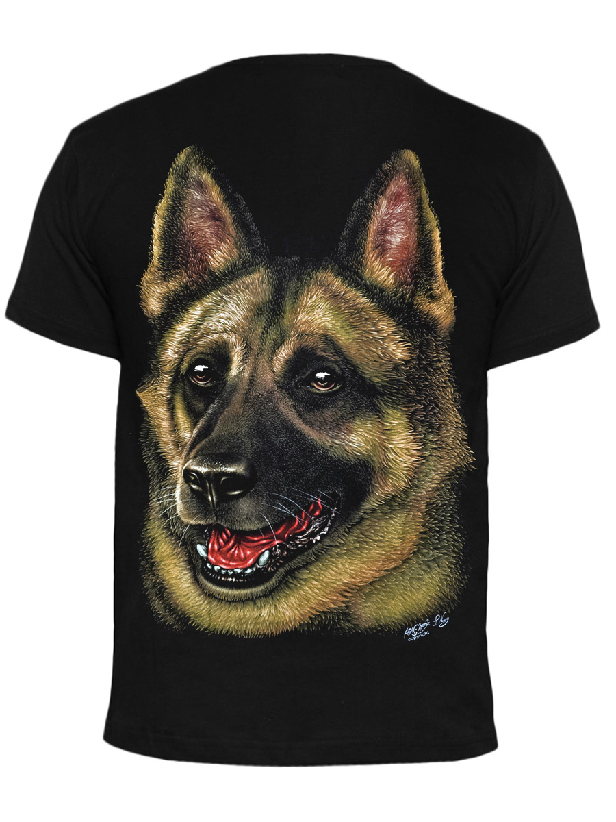 Футболка Rock Chang Овчарка - фото 2 - rockbunker.ru