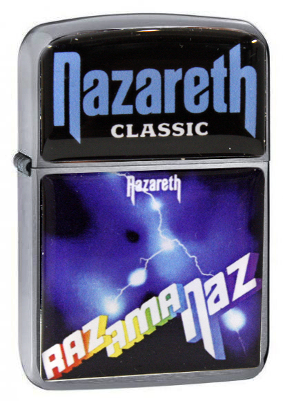 Зажигалка RockMerch Nazareth Razamanaz - фото 1 - rockbunker.ru