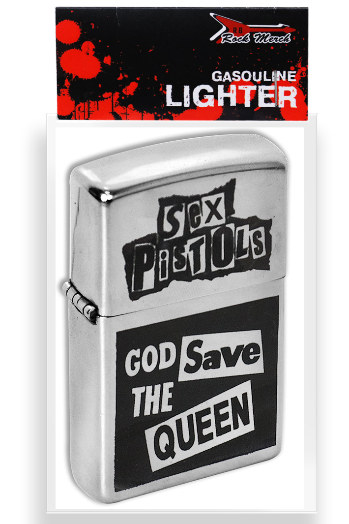Зажигалка с гравировкой Sex Pistols - фото 2 - rockbunker.ru