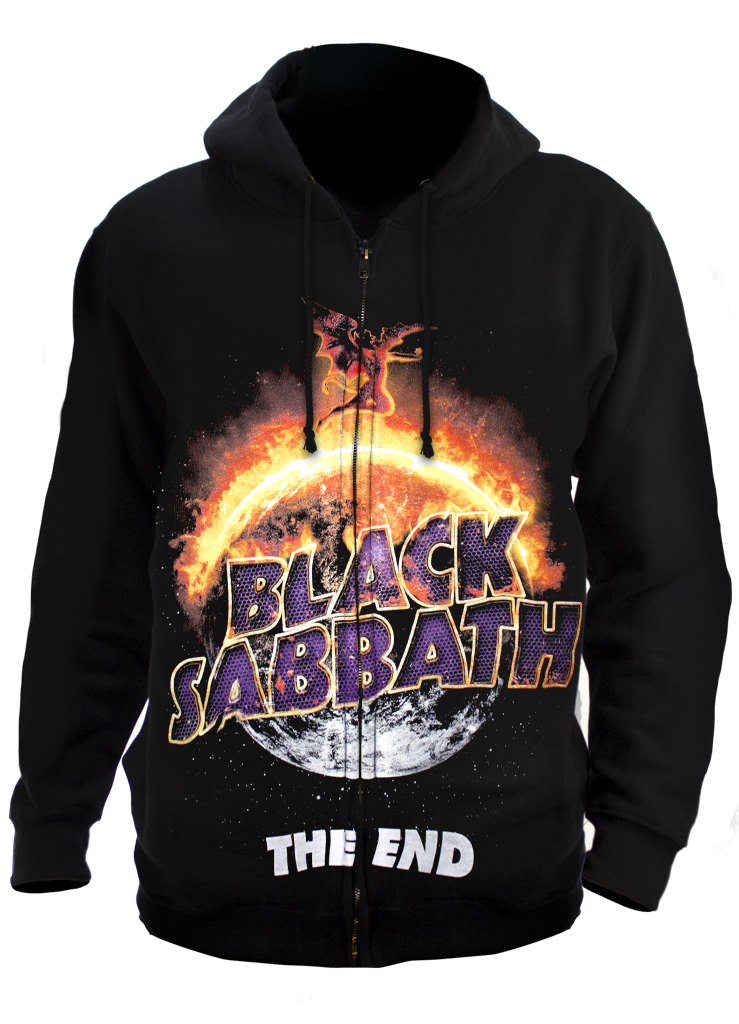 Толстовка Black Sabbath The End - фото 1 - rockbunker.ru