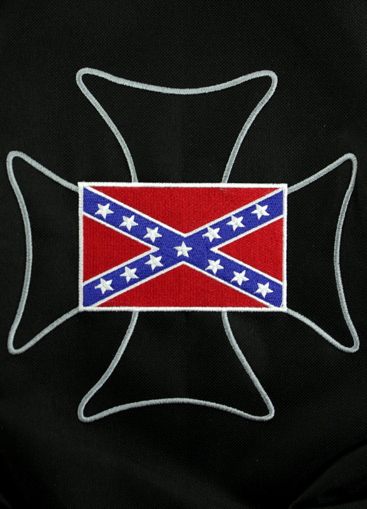 Рюкзак Флаг Конфедерации с крестом текстильный - фото 2 - rockbunker.ru