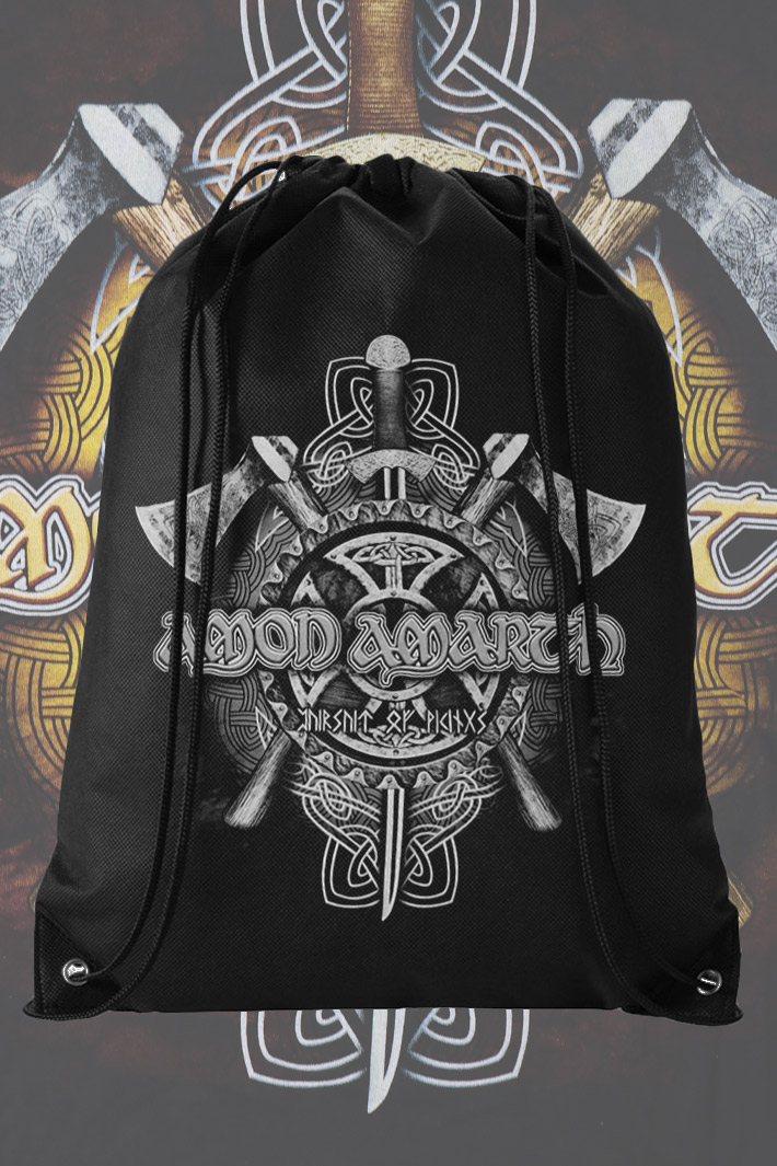 Мешок заплечный Amon Amarth - фото 2 - rockbunker.ru