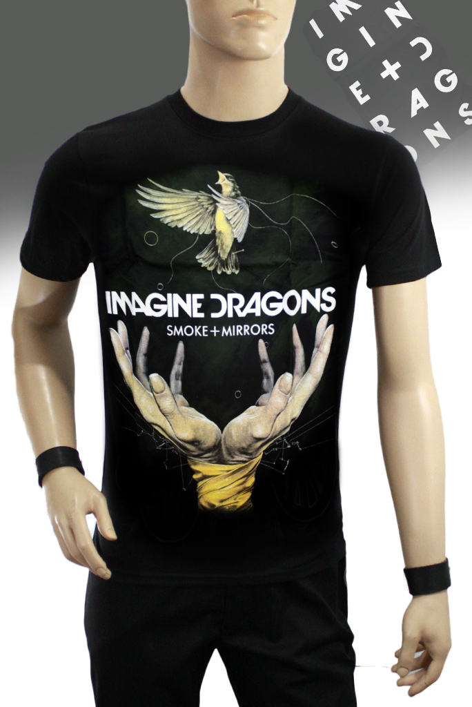 Футболка Imagine Dragons Smoke n Mirrors - фото 1 - rockbunker.ru