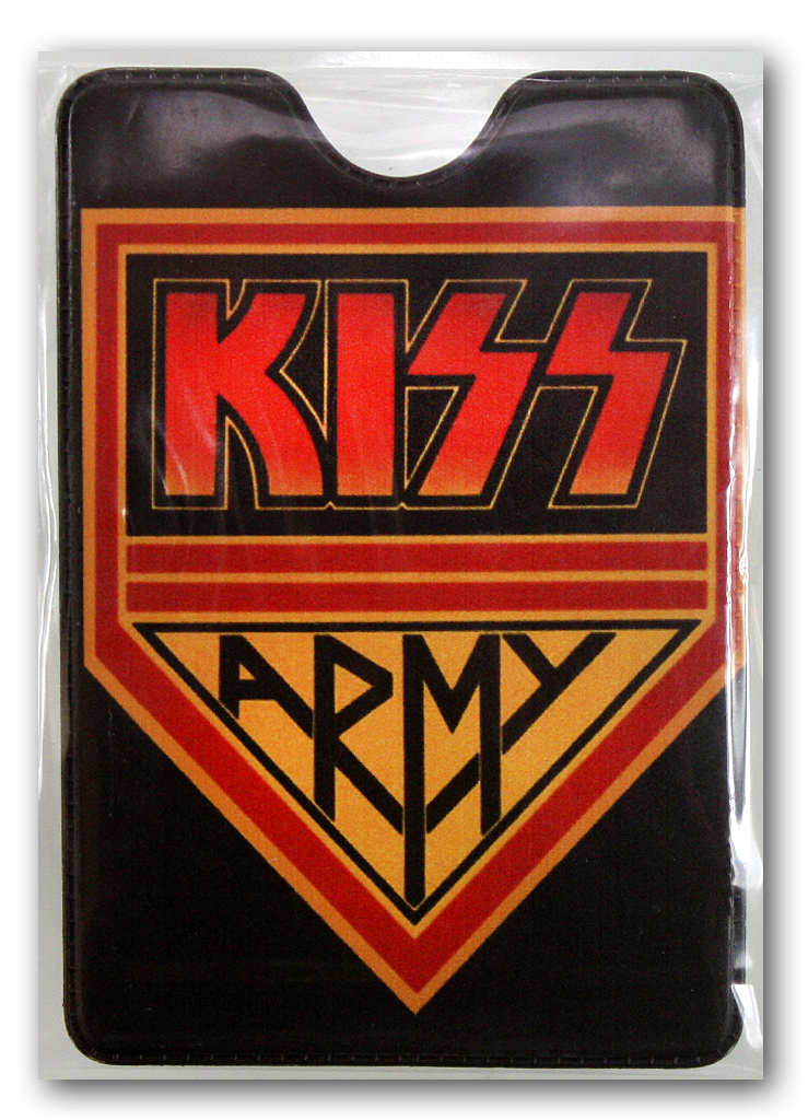 Обложка для проездного RockMerch Kiss Army - фото 2 - rockbunker.ru