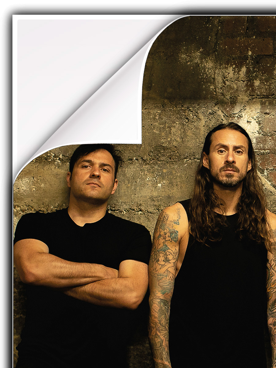 Плакат самоклеющийся на стену As I Lay Dying - фото 3 - rockbunker.ru