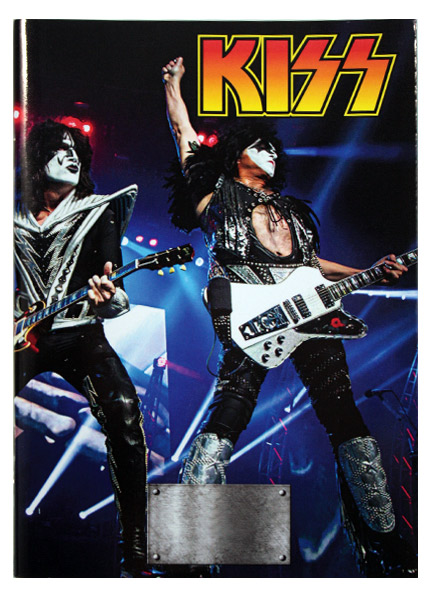 Тетрадь RockMerch Kiss - фото 1 - rockbunker.ru