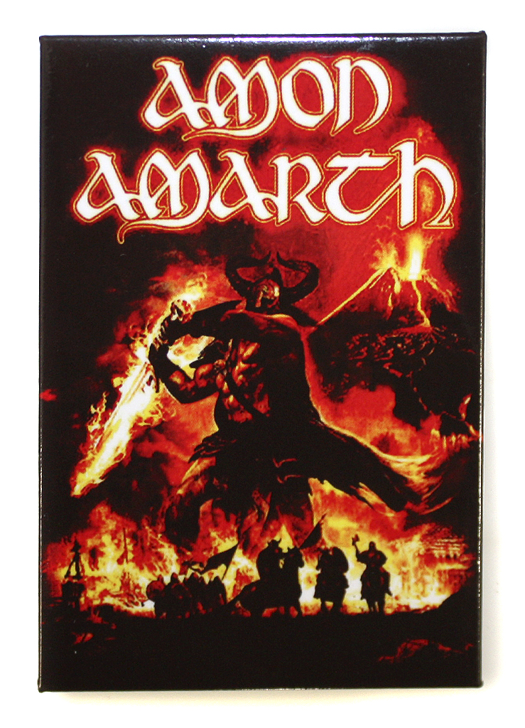 Магнит RockMerch Amon Amarth - фото 1 - rockbunker.ru
