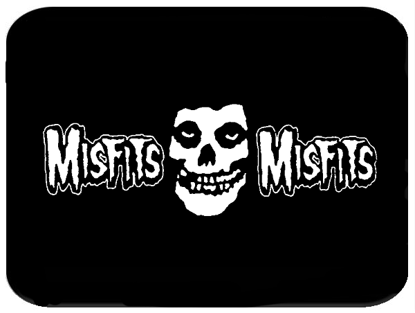 Коврик для мыши Misfits - фото 1 - rockbunker.ru