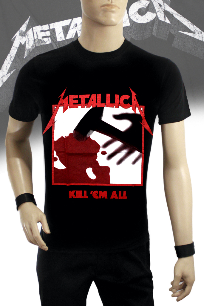Футболка Hot Rock Metallica Kill `em All - фото 1 - rockbunker.ru