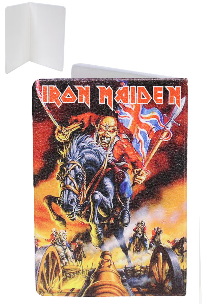 Обложка на паспорт RockMerch Iron Maiden Piece Of Mind - фото 2 - rockbunker.ru