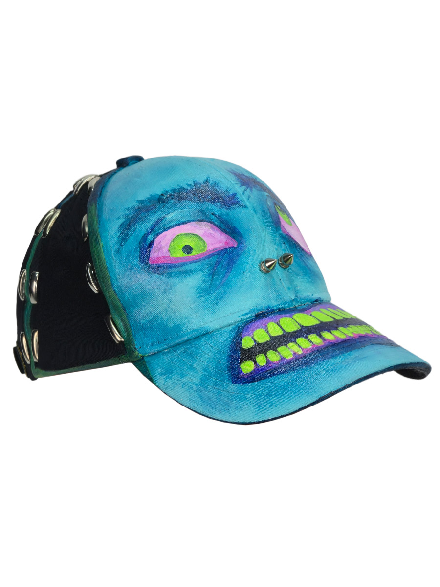 Кепка кастомная Toxic Face - фото 1 - rockbunker.ru