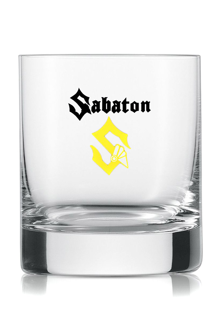 Стакан для виски Rock Merch Sabaton - фото 1 - rockbunker.ru