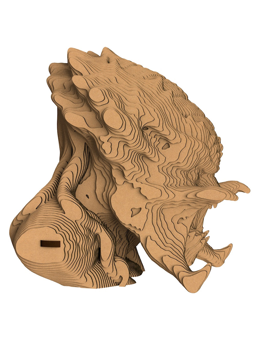 Картонный 3D конструктор Хищник - фото 3 - rockbunker.ru