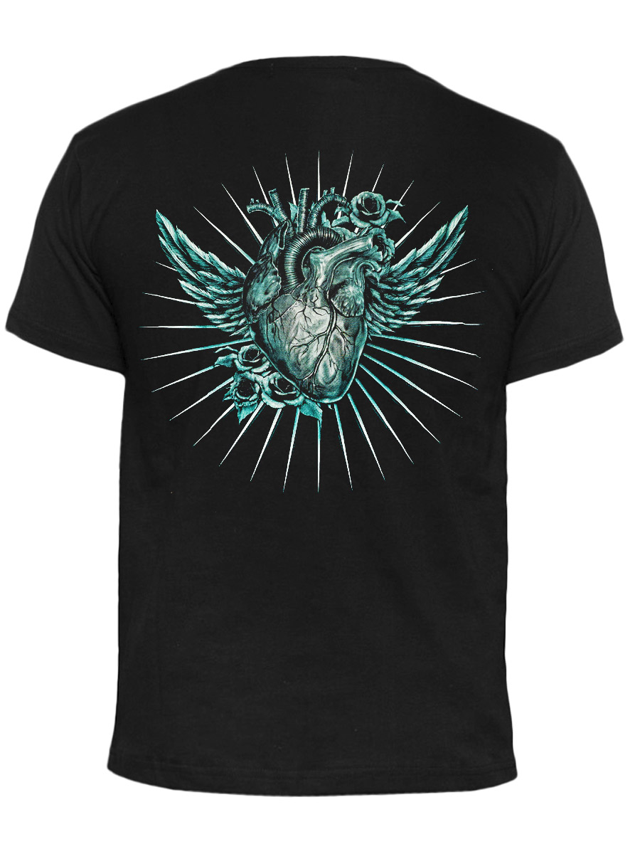 Футболка Rock Eagle Мертвое Сердце - фото 2 - rockbunker.ru