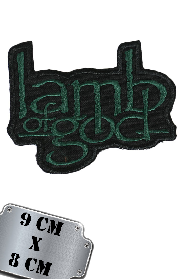 Нашивка Lamb of God - фото 1 - rockbunker.ru