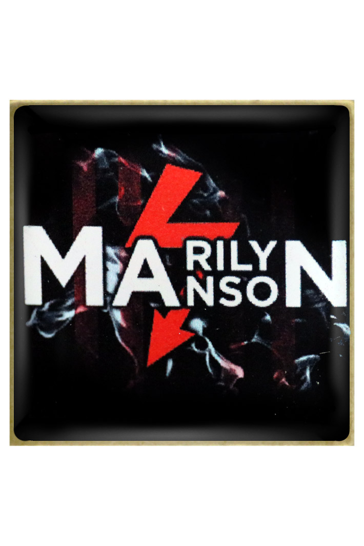 Значок RockMerch Marilyn Manson - фото 1 - rockbunker.ru