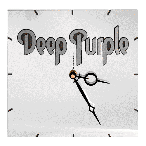 Часы настенные Deep Purple - фото 1 - rockbunker.ru