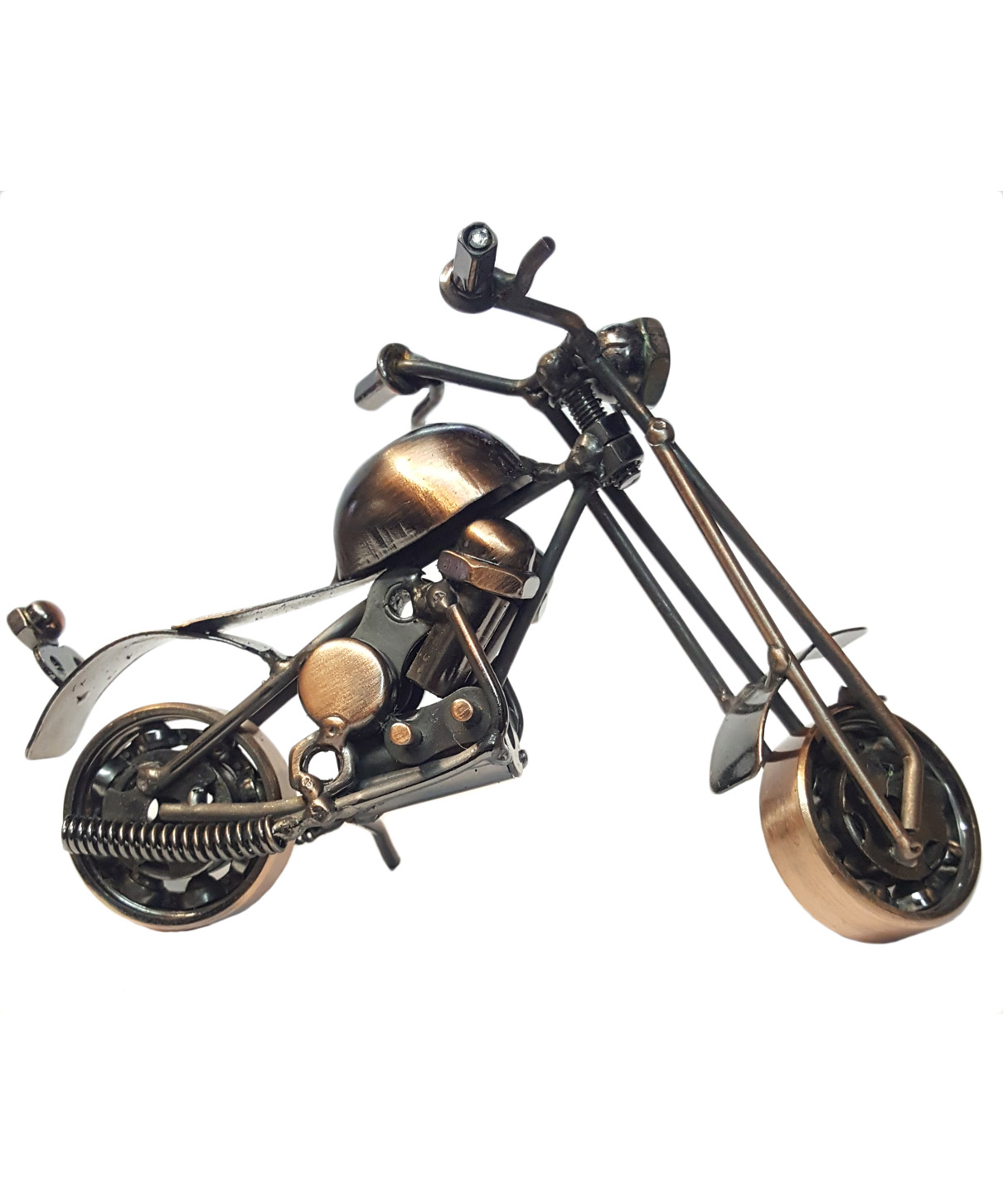 Сувенирная модель Мотоцикл ручной работы МРС007 - фото 3 - rockbunker.ru