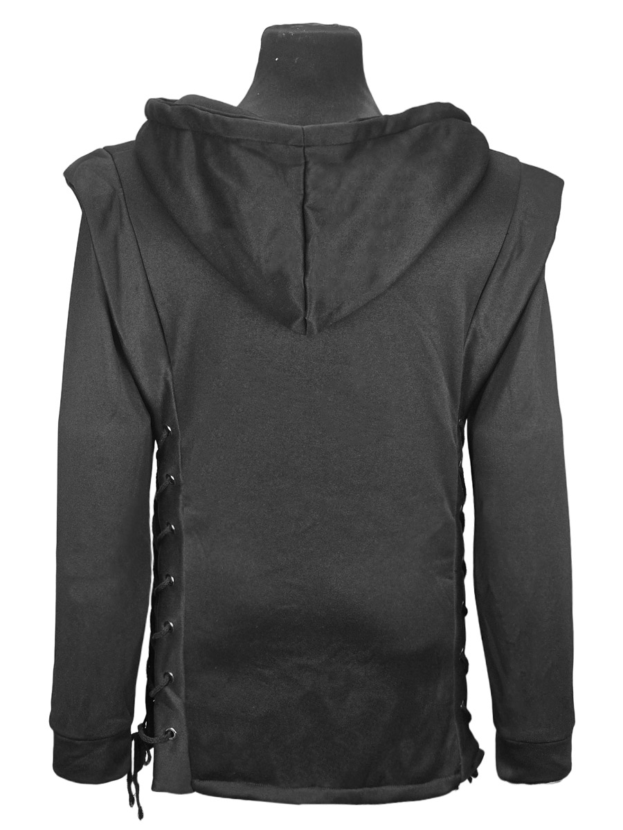 Мантия со шнуровкой по бокам - фото 2 - rockbunker.ru