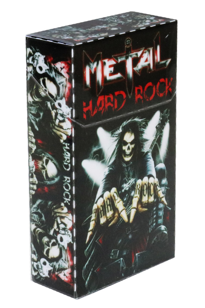 Чехол для сигарет Metal Hard Rock - фото 1 - rockbunker.ru
