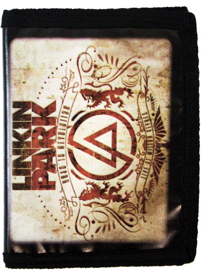 Кошелек Linkin Park из кожзаменителя - фото 1 - rockbunker.ru