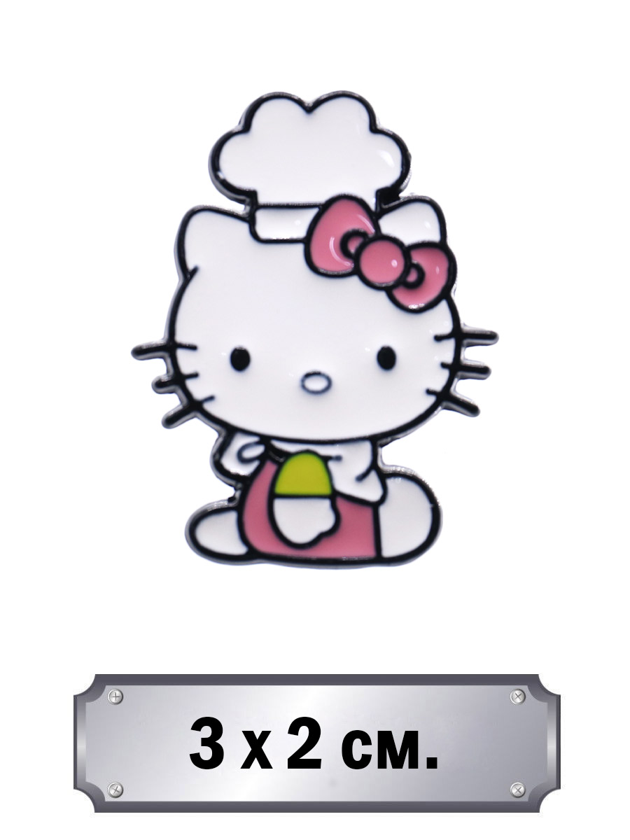 Значок Hello Kitty Повар - фото 1 - rockbunker.ru