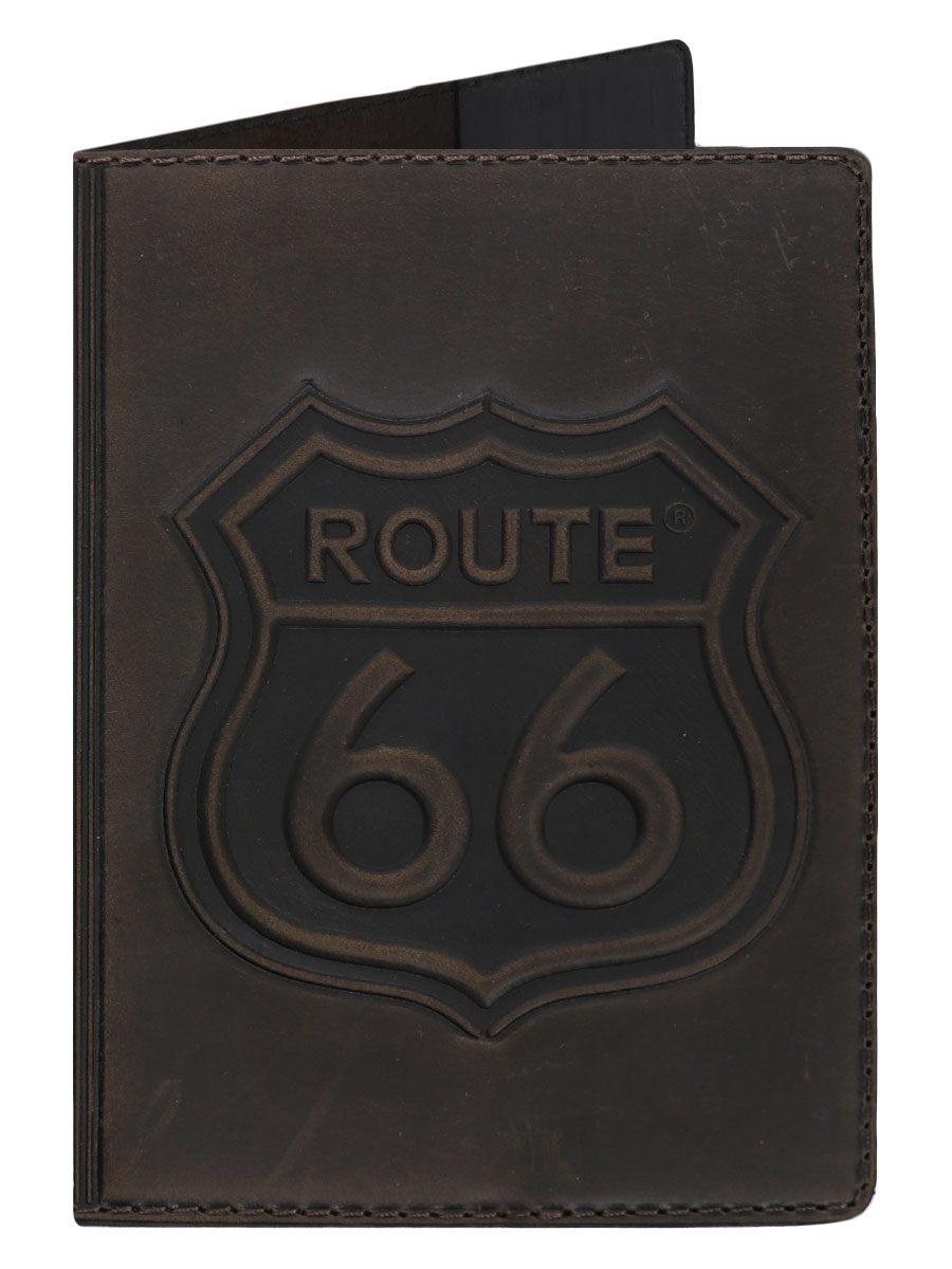 Обложка на паспорт Route 66 - фото 1 - rockbunker.ru