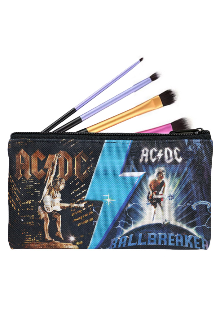 Пенал-косметичка RockMerch AC DC - фото 1 - rockbunker.ru