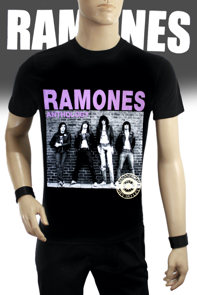 Футболка Hot Rock Ramones - фото 1 - rockbunker.ru