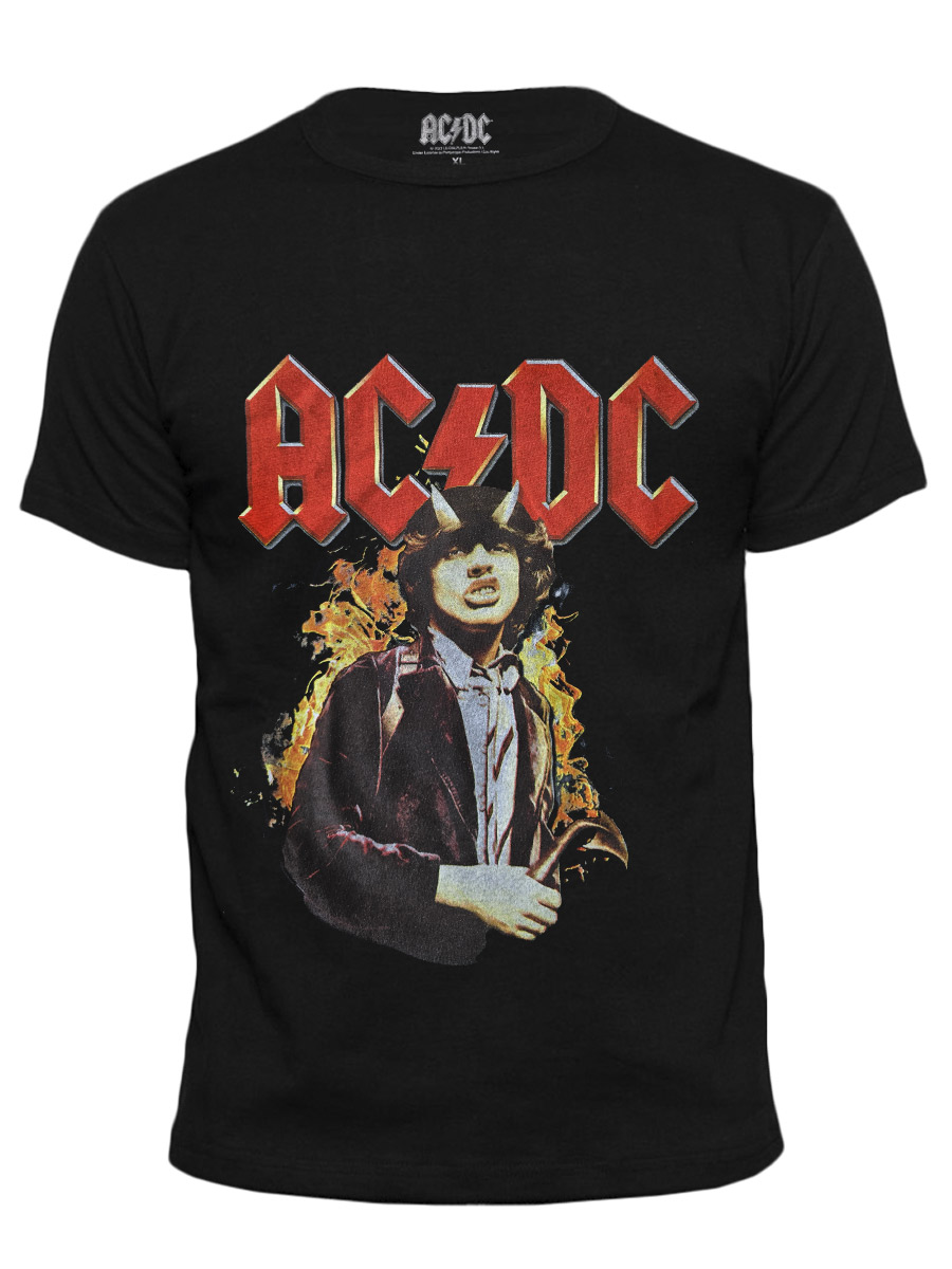 Футболка AC DC Highway To Hell - фото 1 - rockbunker.ru