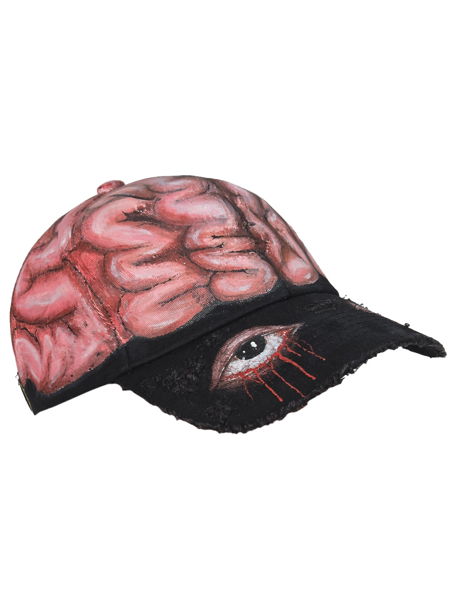 Кепка кастомная Brain - фото 1 - rockbunker.ru