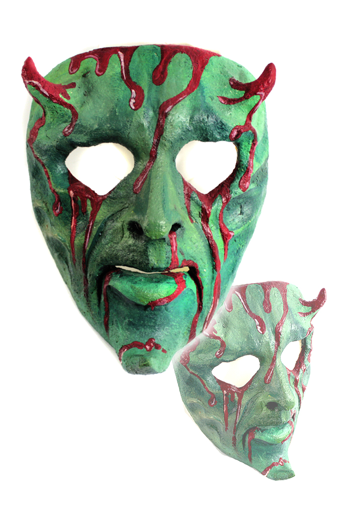 Гипсовая маска Bloody Fiend - фото 1 - rockbunker.ru