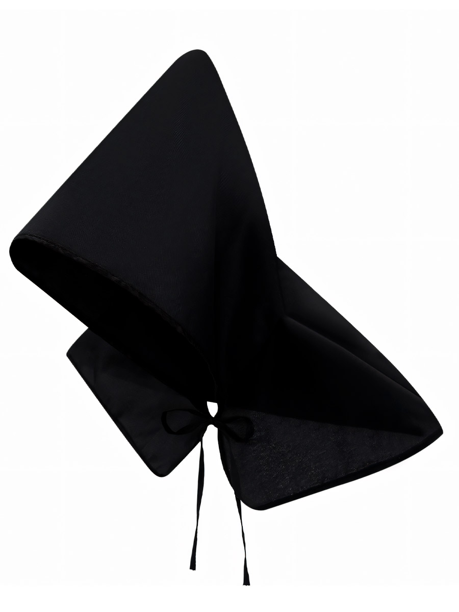 Съемный Капюшон Черный - фото 1 - rockbunker.ru