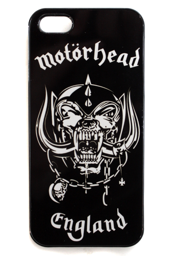 Чехол RockMerch для Apple iPhone Motorhead England - фото 1 - rockbunker.ru