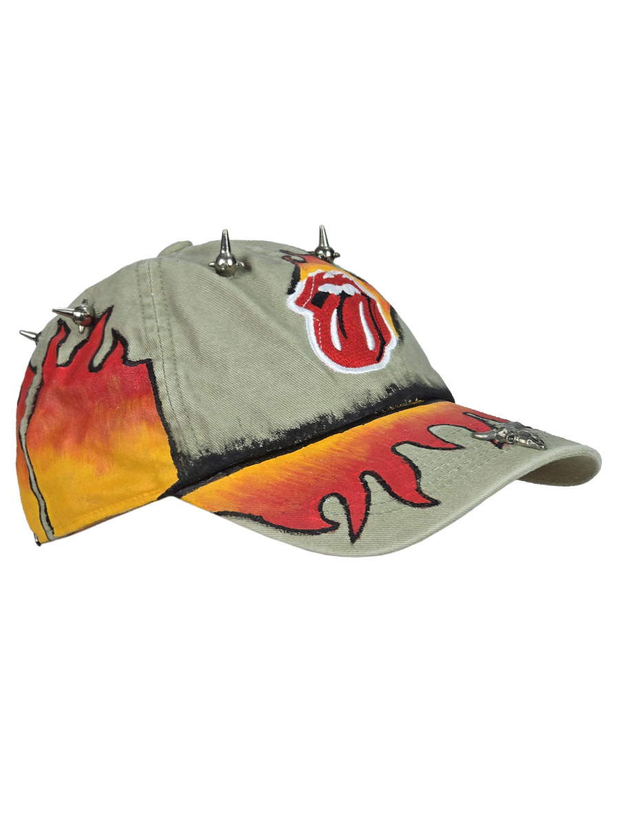 Кепка кастомная Rolling Stones - фото 1 - rockbunker.ru