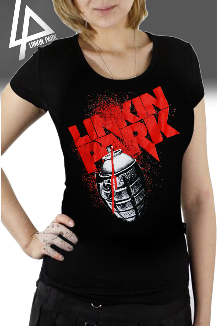 Футболка Rock Merch женская Linkin Park - фото 1 - rockbunker.ru