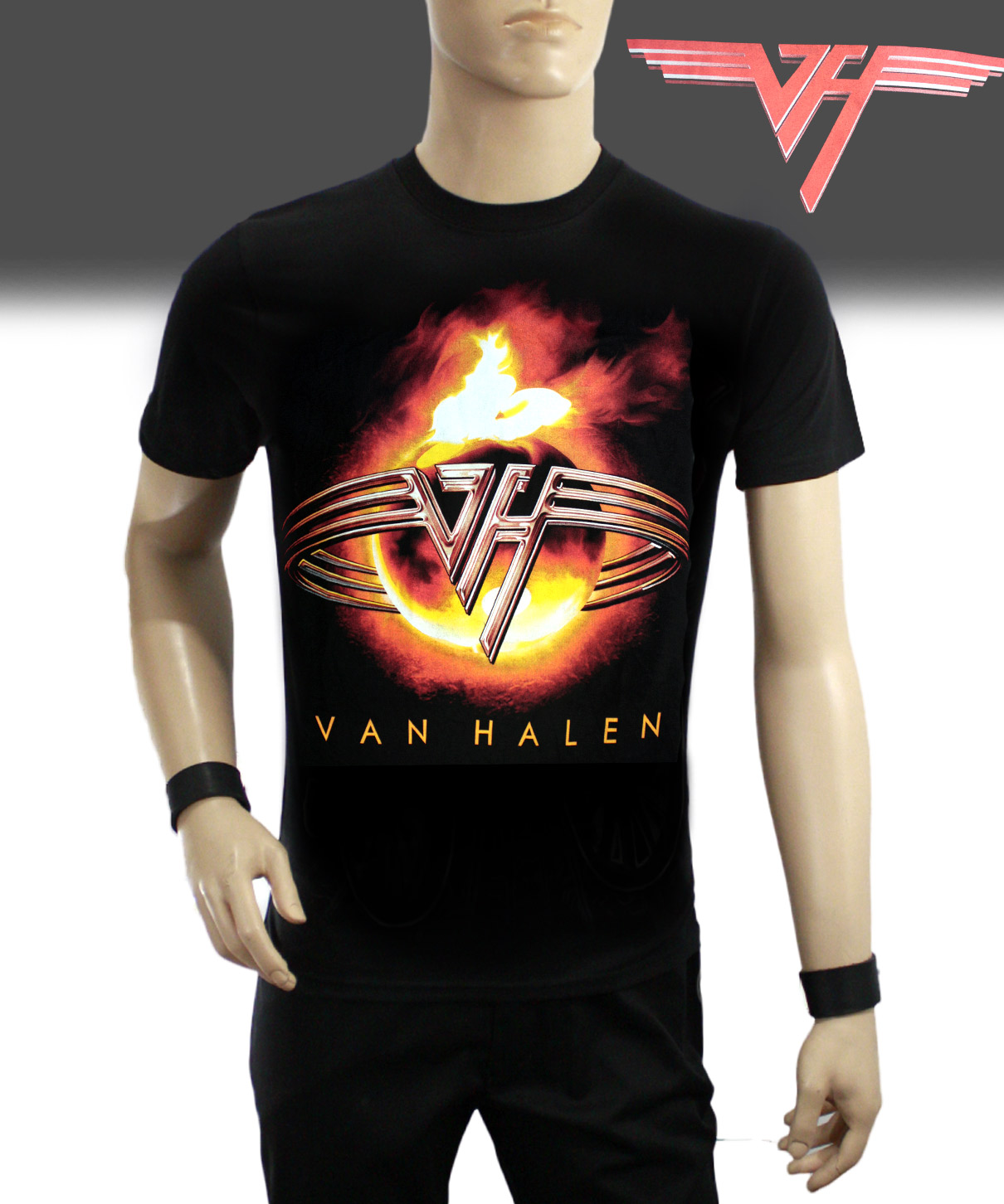 Футболка Hot Rock Van Halen - фото 1 - rockbunker.ru