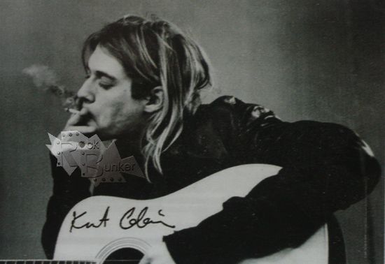Флаг Kurt Cobain - фото 1 - rockbunker.ru